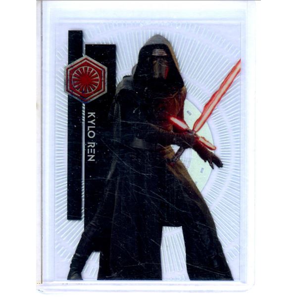 2015 Topps Star Wars High Tek Carbon Freezing Chamber #107 Kylo Ren
