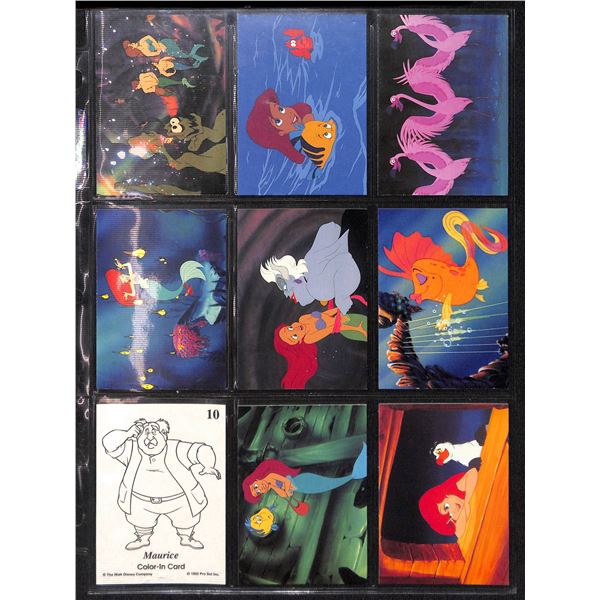 Lot of 9 Various Disney Collector Cards