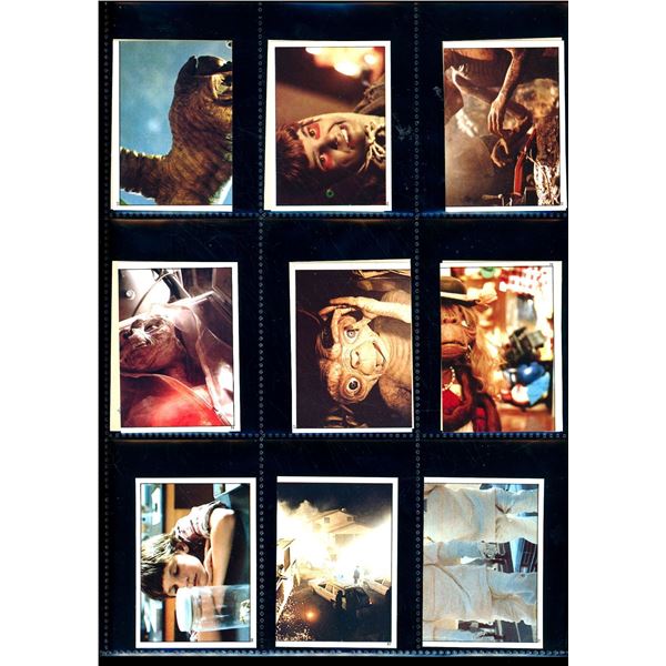 Lot of 15 Various E.T. Collector Stickers