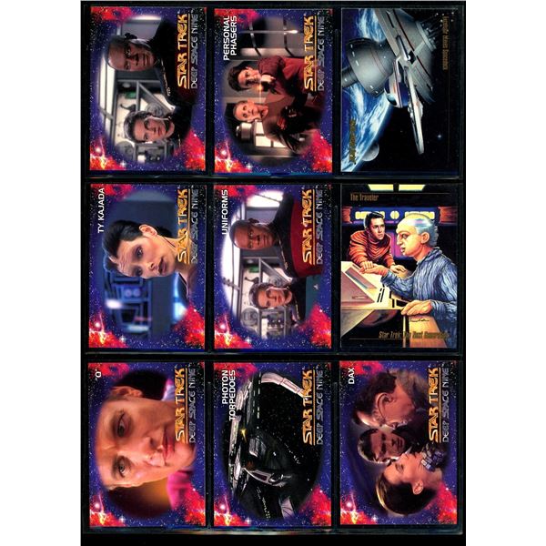 Lot Of 9 Various Star Trek Collector Cards
