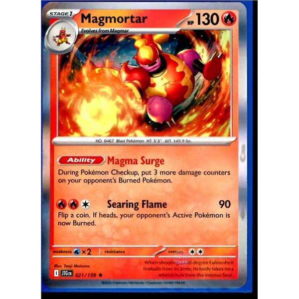 Pokemon Magmortar - 021/159 HOLO Journey Together