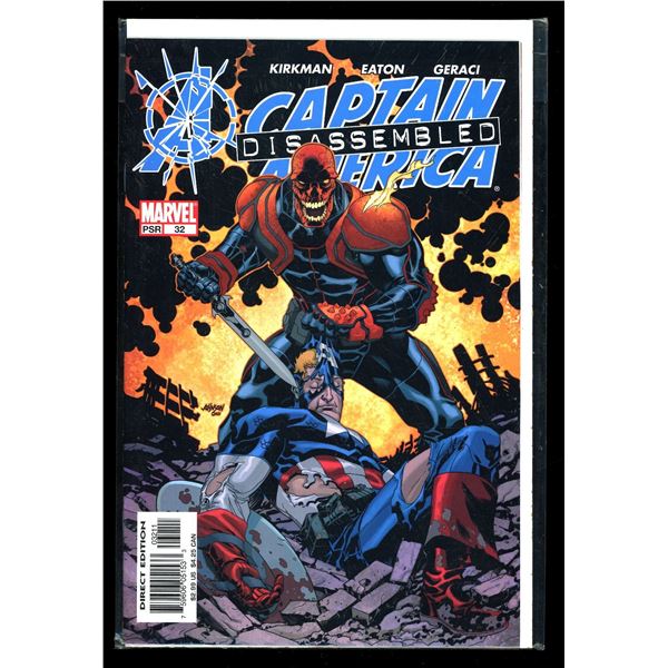 Marvel Captain Disassembled America #32