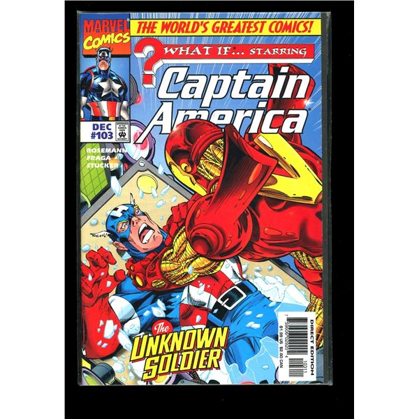 Marvel What If... Starring Captain America #103
