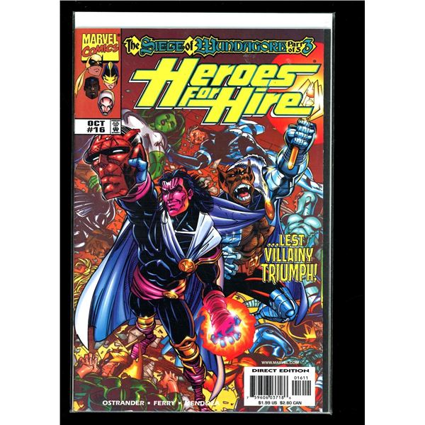 Marvel Heroes For Hire #16