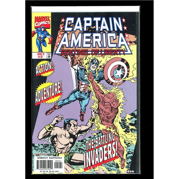 Marvel Captain America #2 Sentinel of Liberty
