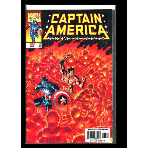 Marvel Captain America #4 Sentinel of Liberty
