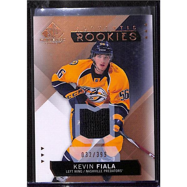 2015-16 SP Game Used Copper Jerseys #198 Kevin Fiala 32/399