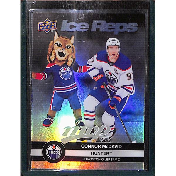 2023-24 Upper Deck MVP Ice Reps #IR3 Connor McDavid/Hunter
