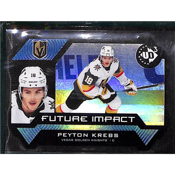 2020-21 Upper Deck UD3 #UD342 Peyton Krebs 987/1000
