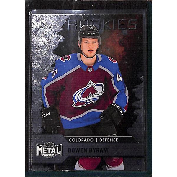 2020-21 Metal Universe #120 Bowen Byram RC