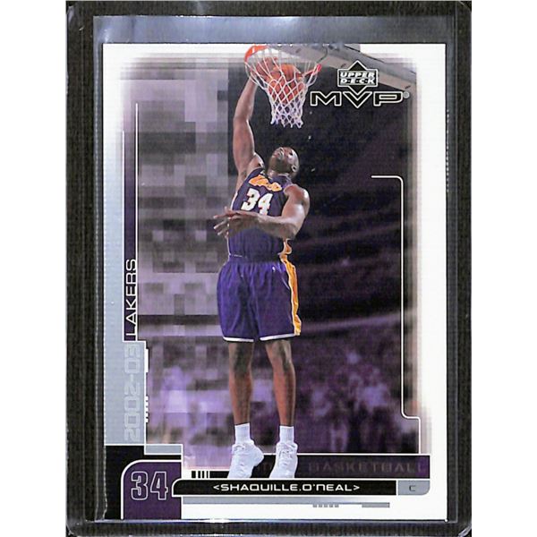 2002-03 Upper Deck MVP #80 Shaquille O'Neal