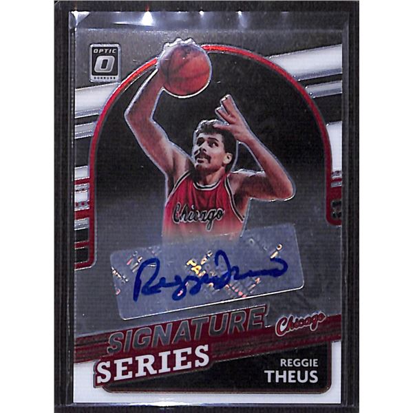 2021-22 Donruss Optic Signature Series #45 Reggie Theus