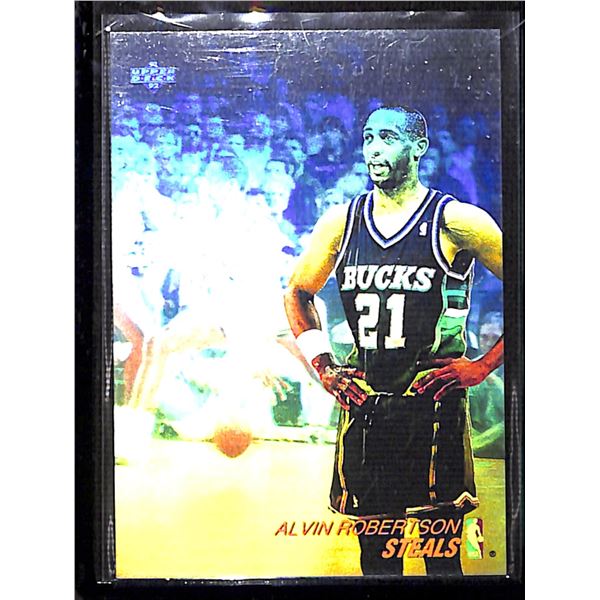 1991-92 Upper Deck Award Winner Holograms #AW2 Alvin Robertson