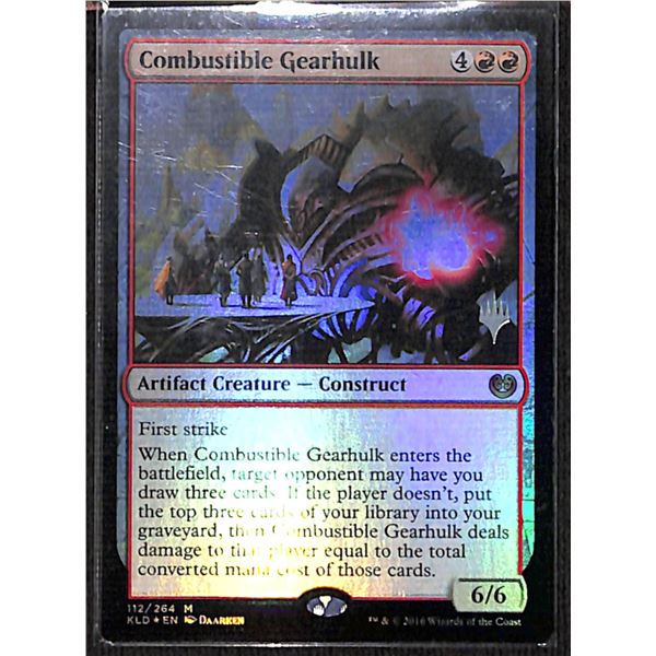 Magic the Gathering Combustible Gearhulk FOIL Kaladesh