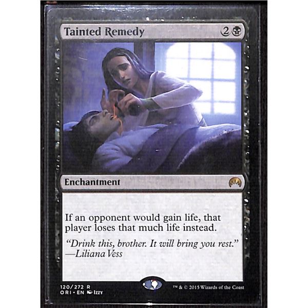 Magic the Gathering Tainted Remedy Magic Origins
