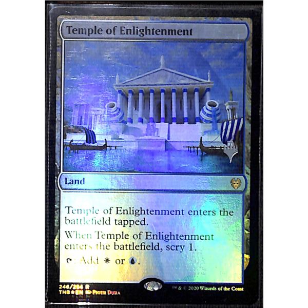 Magic the Gathering Temple of Enlightment FOIL Theros Beyond Death