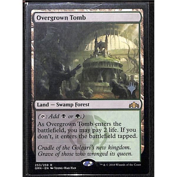 Magic the Gathering Overgrown Tomb Guilds of Ravnica