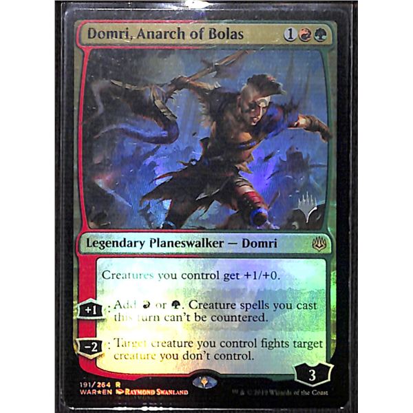 Magic the Gathering Domri, Anarch of Bolas FOIL War of the Spark