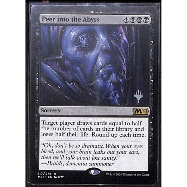 Magic the Gathering Peer into the Abyss Core Set 2021