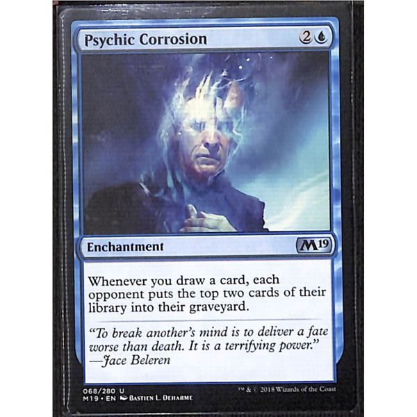Magic the Gathering Psychic Corrosion Core Set 2019