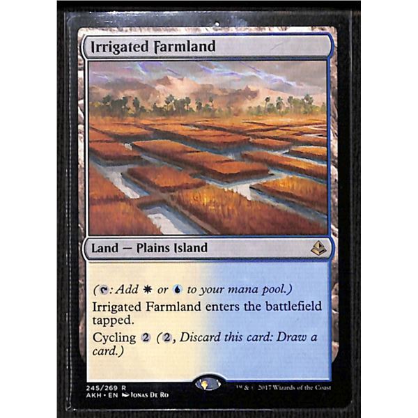 Magic the Gathering Irrigated Farmland Amonkhet