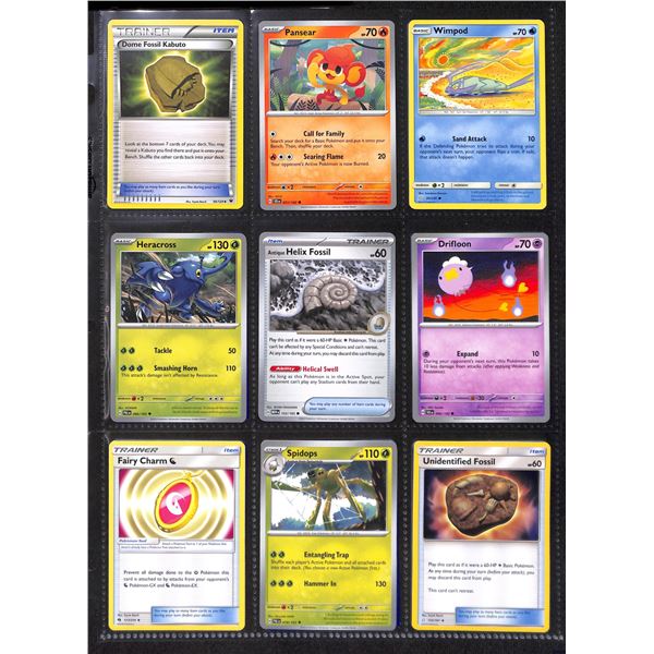 Lot Of 18 Various Pokemon Collector Cards