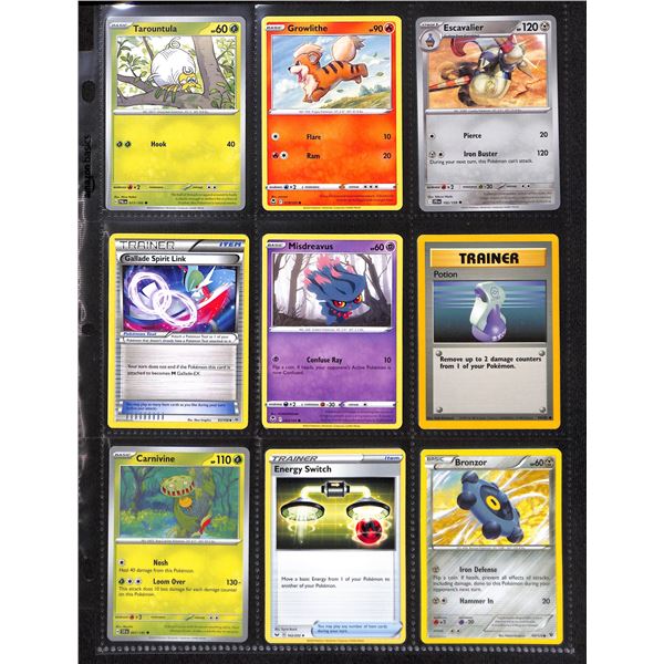 Lot Of 18 Various Pokemon Collector Cards