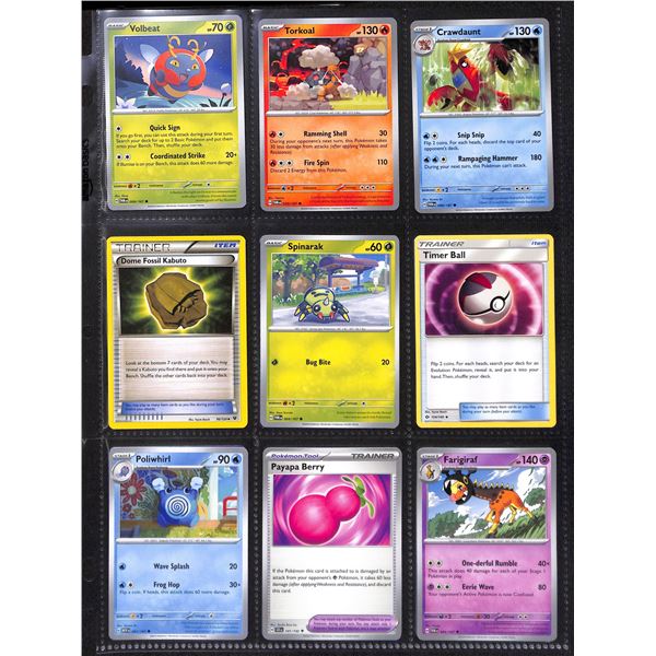 Lot Of 18 Various Pokemon Collector Cards