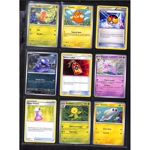 Lot Of 18 Various Pokemon Collector Cards