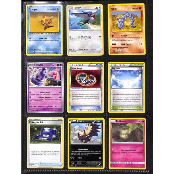 Lot Of 18 Various Pokemon Collector Cards