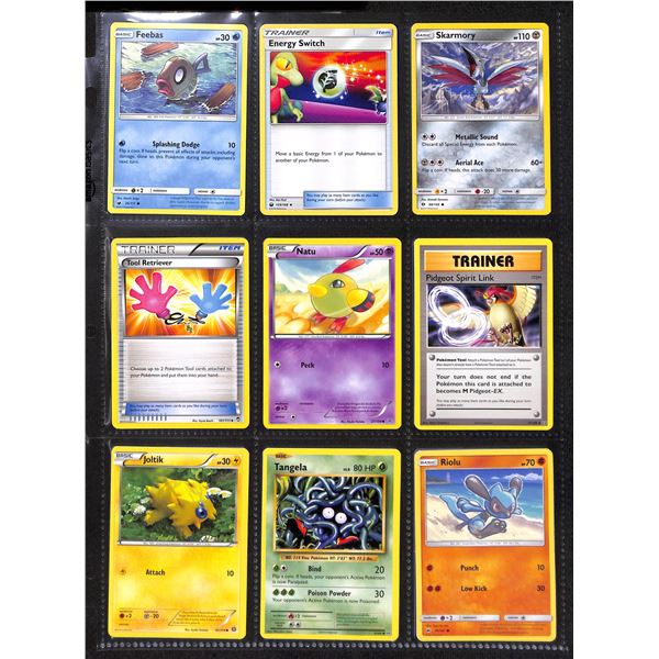 Lot Of 18 Various Pokemon Collector Cards