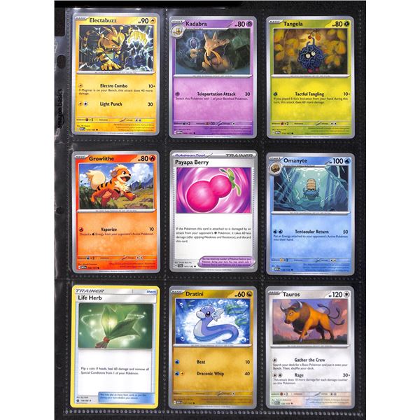 Lot Of 18 Various Pokemon Collector Cards