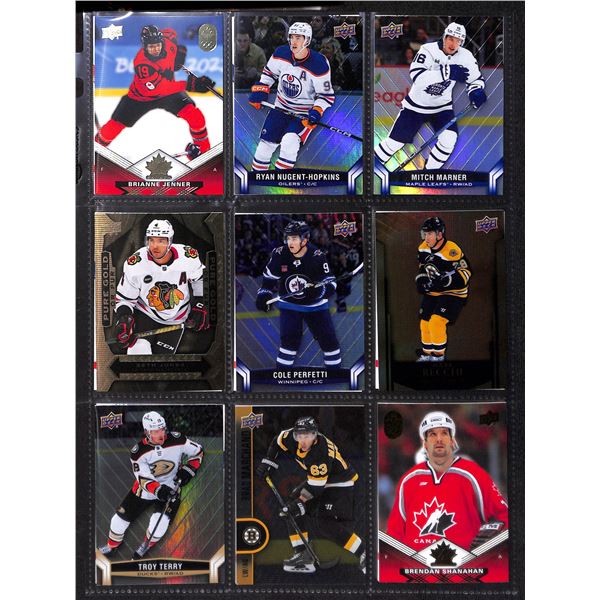 Lot of 18 Various Tim Horton's Hockey Collector Cards