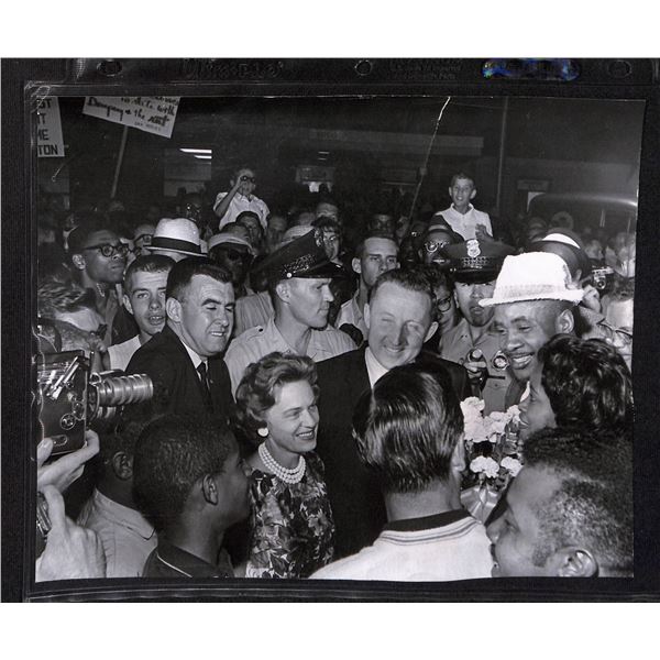Vintage Original 8x10 Black & White Photo Boxer Sonny Liston