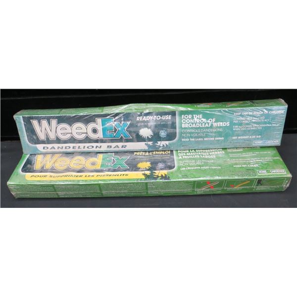 2 New Weedex Dandelion Weed Control Bars