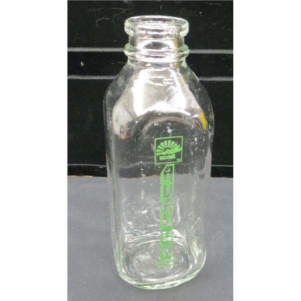 Avalon Dairy BC Vintage Glass Milk Bottle 1 Litre