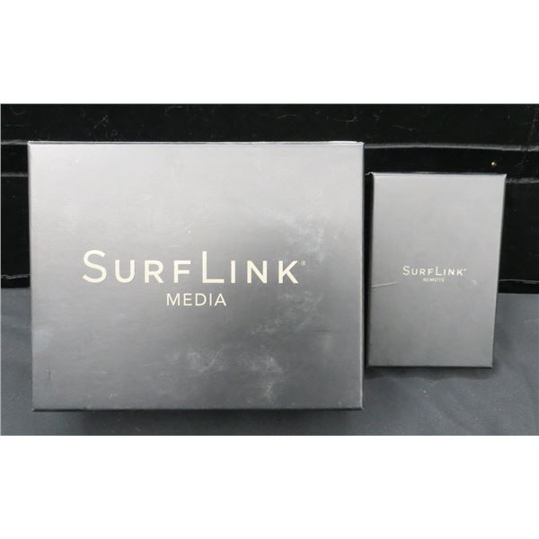 SurfLink Media hearing aid streamer device with Remote