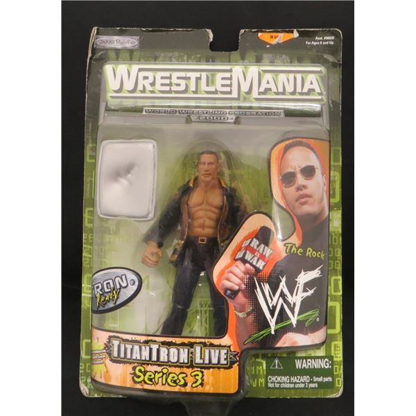 2000 WWF Jakks Wrestling Figure The Rock