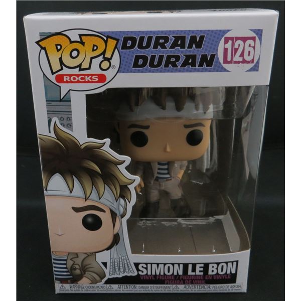 New Funko Pop Duran Duran Simon Le Bon #126 BV $45