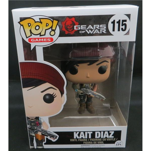 New Funko Pop Gears Of War Kait Diaz #115 BV $30