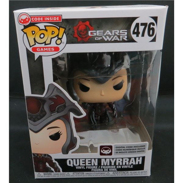 New Funko Pop Gears Of War Queen Myrrah #476 BV $25