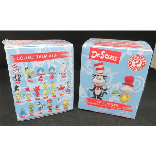 2 New Sealed Funko Mystery Minis Dr. Seuss Vinyl Figures