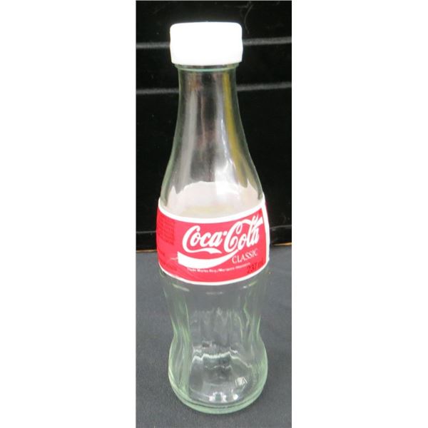 Vintage Mini Glass Collector Coca-Cola Bottle 237ml
