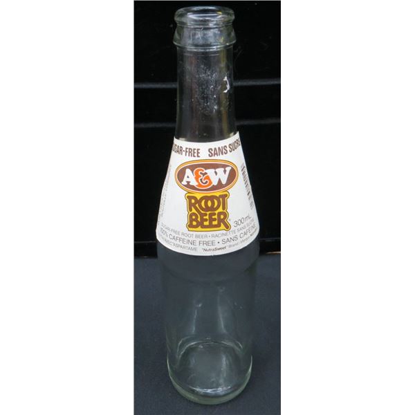 Vintage A&W Root Beer 300ml Collector Bottle