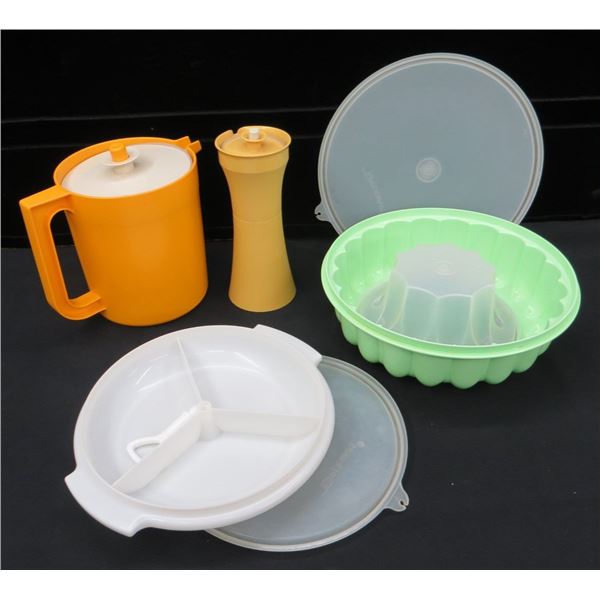 Vintage Lot Of Various Tupperware Items