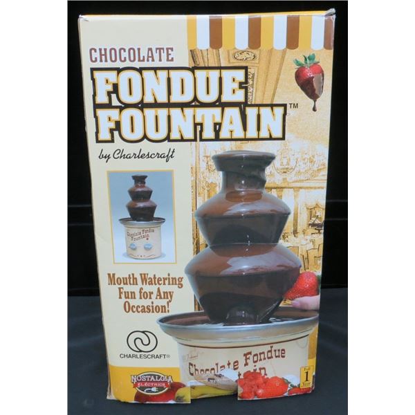 Charlescraft Chocolate Fountain Fondue