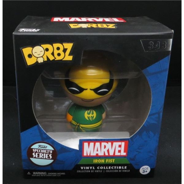 New Funko Dorbz Iron Fist #343 Vinyl Collectible