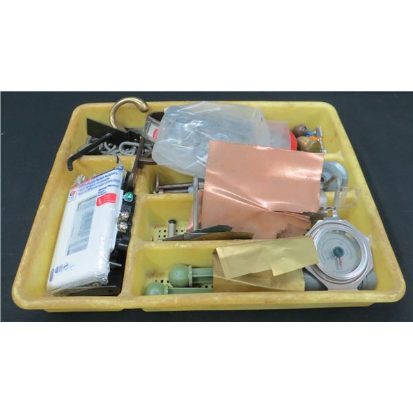 Mixed Garage Lot New Locks, Chain, Hooks & More