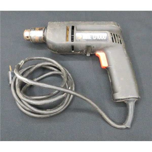 Black & Decker D1000 Electric Drill Tested & working