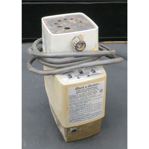 Black & Decker Drill Bit Sharpener Tested & Working